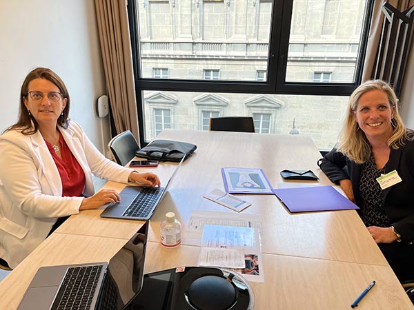 Rencontre avec la députée Perrine GOULET Rencontre avec la députée Perrine GOULET